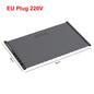 Portable Electric Food Warming Tray Foldable Warm Mat with 3 Temperature Settings Fast Full Surface Heating for Parties