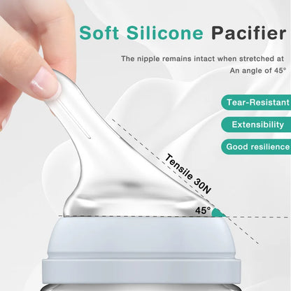 Anti-Colic Baby Bottle – BPA free-Glass Feeding Bottle for Newborns