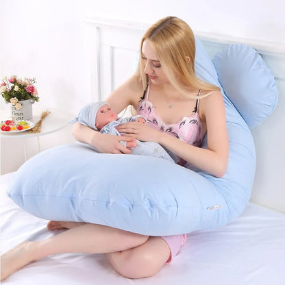 Full Body Pregnancy Pillow for Sleeping & Nursing