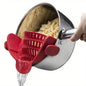 SnapDrain™ Adjustable Clip-On Kitchen Strainer