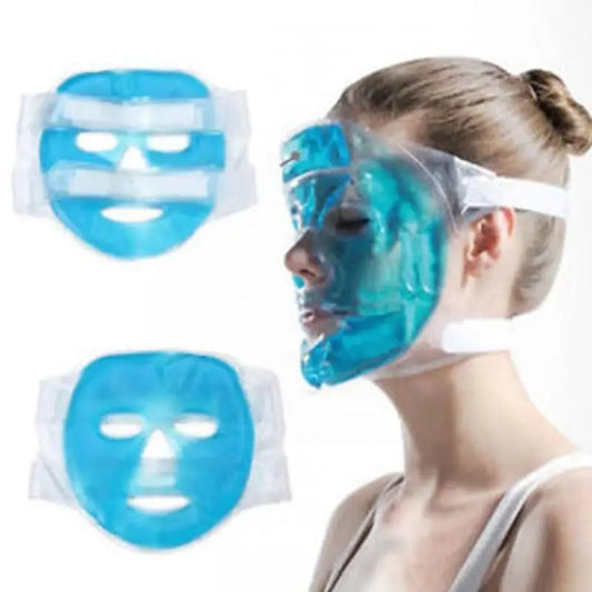 IceGlow™ Reusable Full-Face Cooling Gel Mask