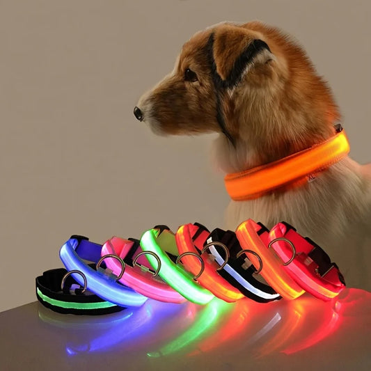 GlowPaw™ Luminous Night Walking Dog Leash