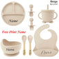 TinyFeast™ Personalized Silicone Baby Feeding Set