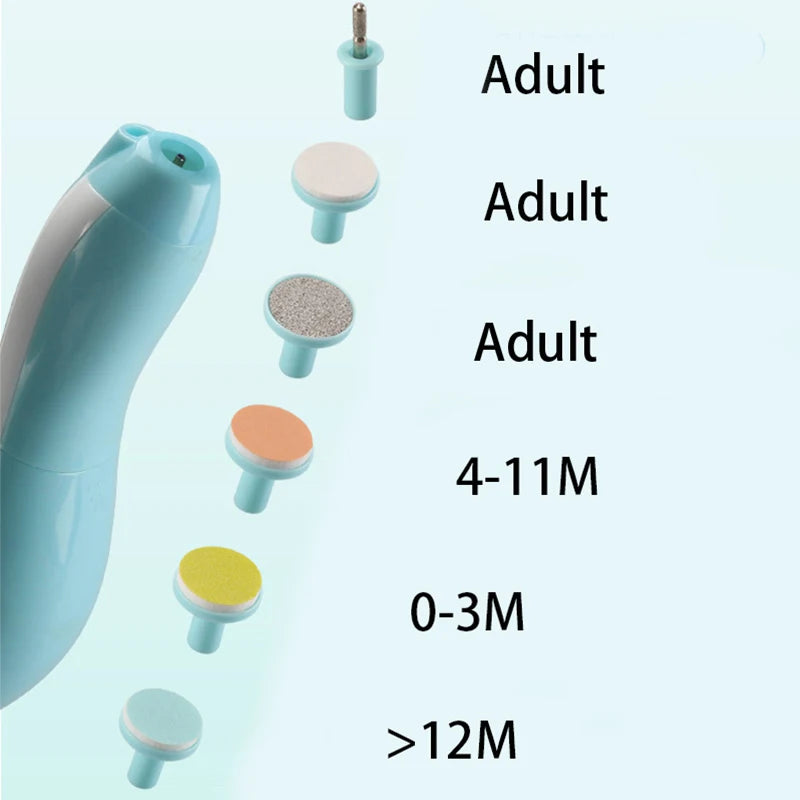 Quiet Electric Nail Trimmer for Babies & Toddlers