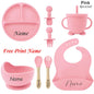TinyFeast™ Personalized Silicone Baby Feeding Set