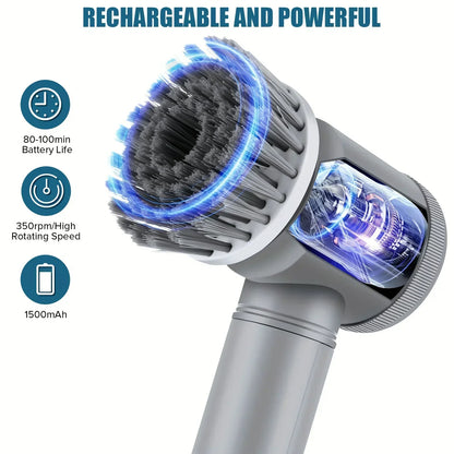 PowerScrub™ Rechargeable Spin Cleaning Brush