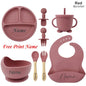 TinyFeast™ Personalized Silicone Baby Feeding Set