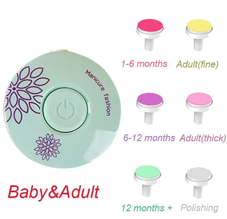 TinyTrim™ Safe Electric Nail Trimmer for Babies