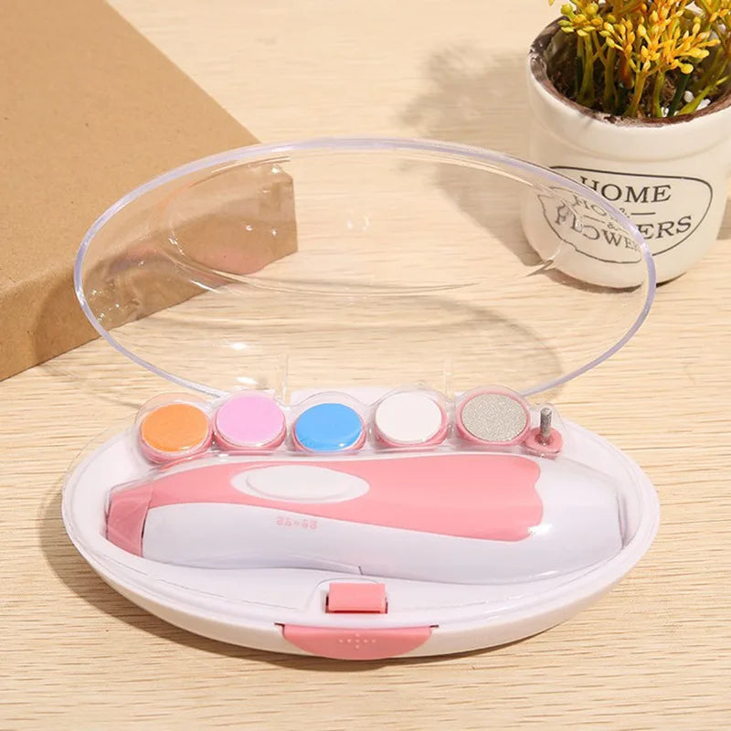 Quiet Electric Nail Trimmer for Babies & Toddlers