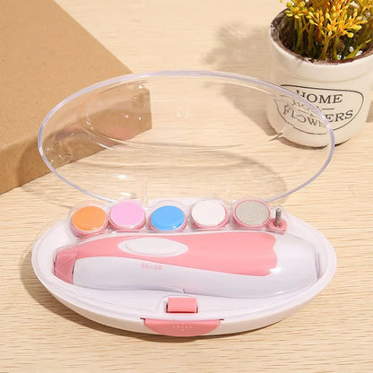 Quiet Electric Nail Trimmer for Babies & Toddlers