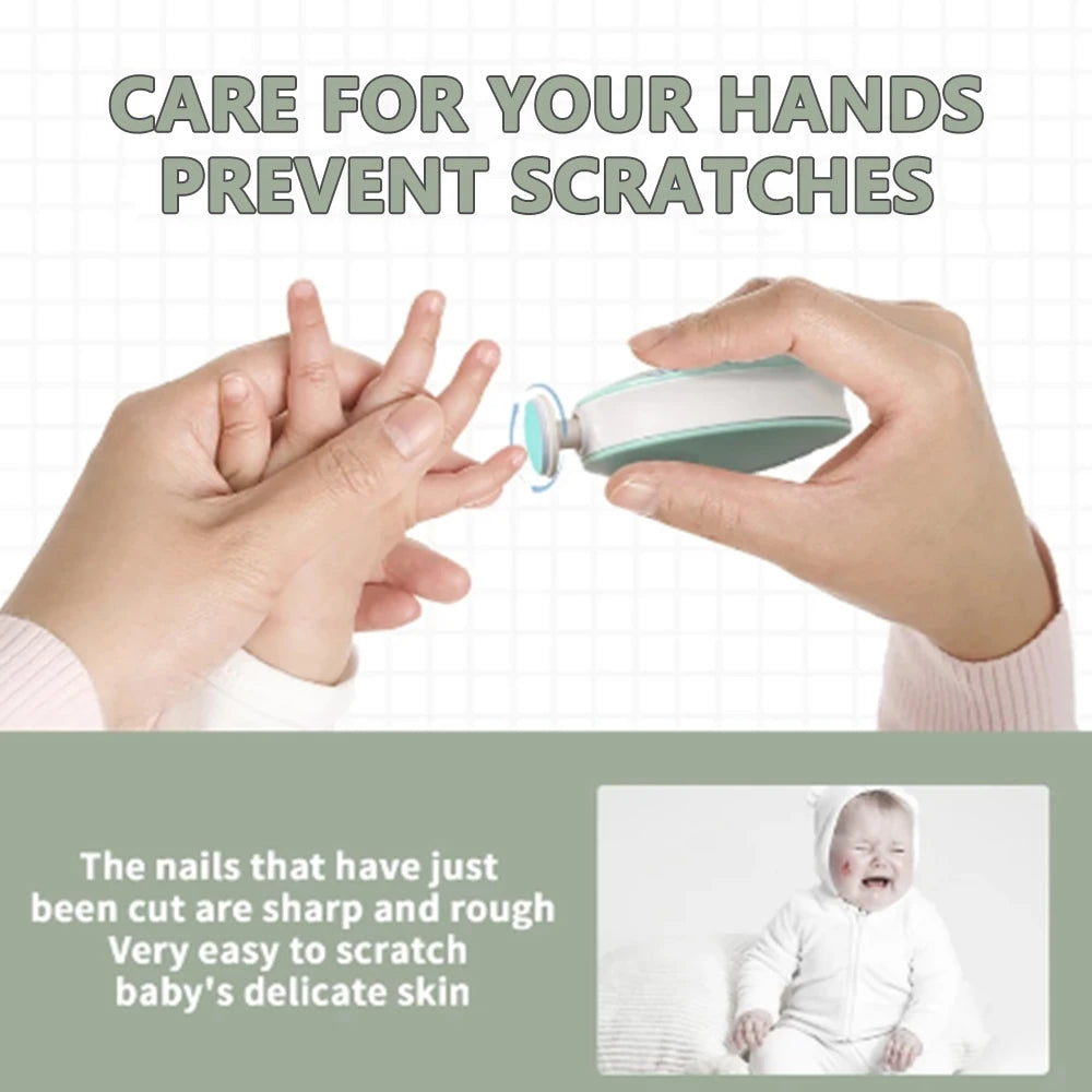 TinyTrim™ Safe Electric Nail Trimmer for Babies
