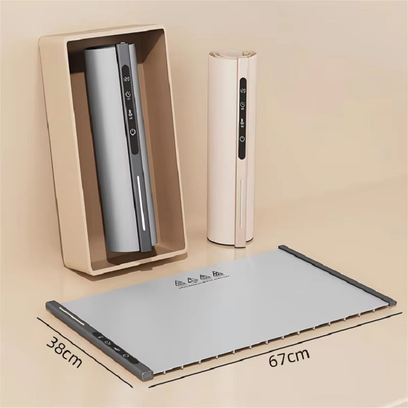 Portable Electric Food Warming Tray Foldable Warm Mat with 3 Temperature Settings Fast Full Surface Heating for Parties
